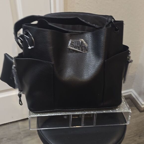 Steve Madden BKoltt Bucket Bag- Black - Picture 6 of 12